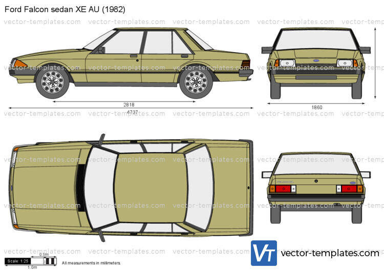 Ford Falcon sedan XE AU