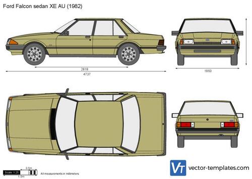 Ford Falcon sedan XE AU