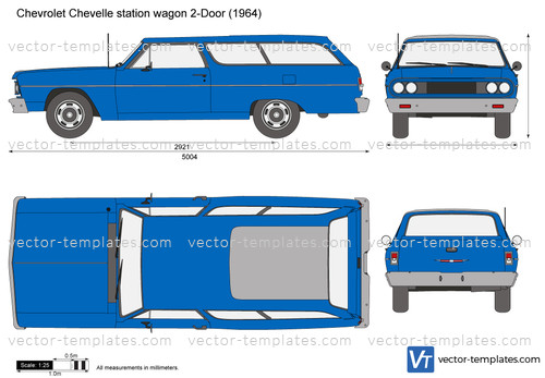 Chevrolet Chevelle station wagon 2-Door