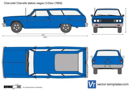 Chevrolet Chevelle station wagon 2-Door