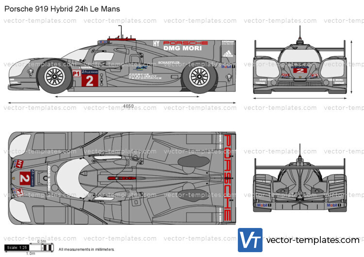 Porsche 919 Hybrid 24h Le Mans