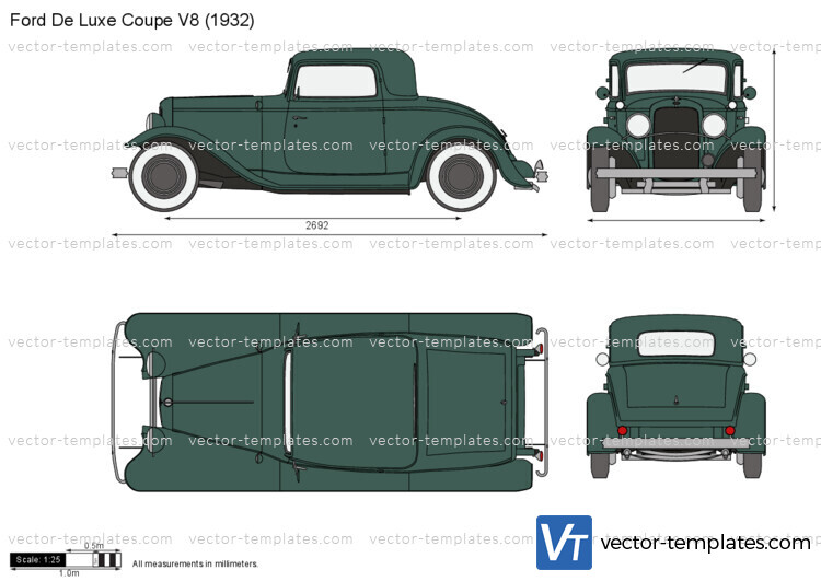 Ford De Luxe Coupe V8