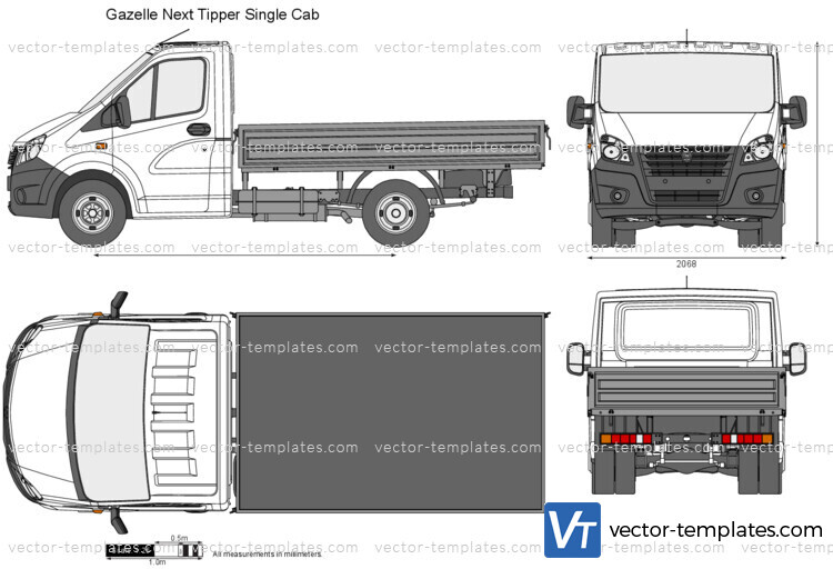 Gazelle Next Tipper Single Cab