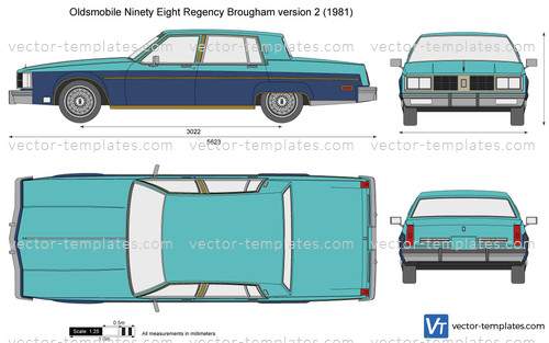 Oldsmobile Ninety Eight Regency Brougham version 2