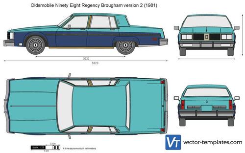 Oldsmobile Ninety Eight Regency Brougham version 2