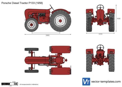 Porsche Diesel Tractor P133