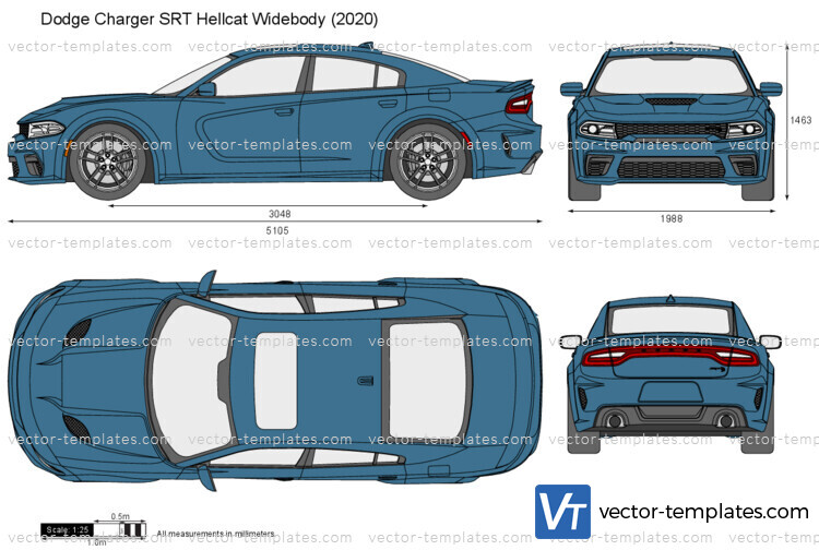 Dodge Charger SRT Hellcat Widebody