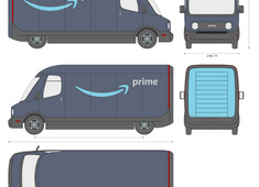 Rivian Amazon Delivery Van