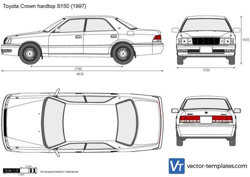 Toyota Crown hardtop S150