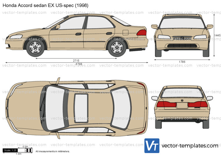 Honda Accord sedan EX US-spec