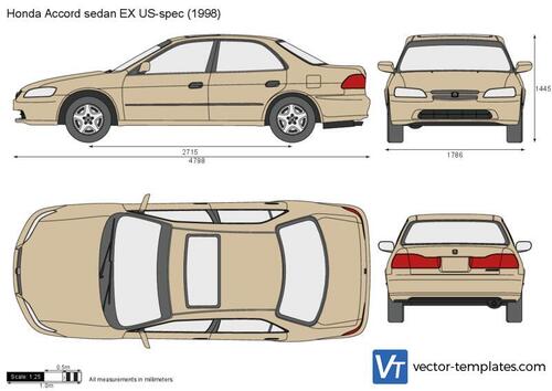 Honda Accord sedan EX US-spec