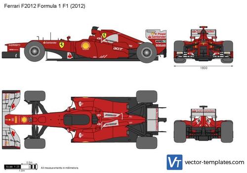 Ferrari F2012 Formula 1 F1