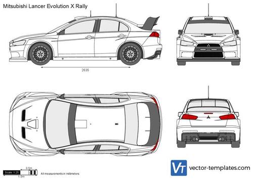 Mitsubishi Lancer Evolution X Rally