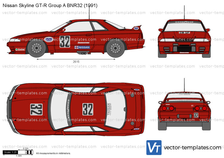 Nissan Skyline GT-R Group A BNR32