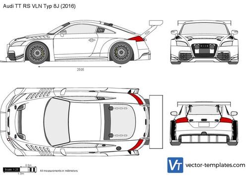 Audi TT RS VLN Typ 8J