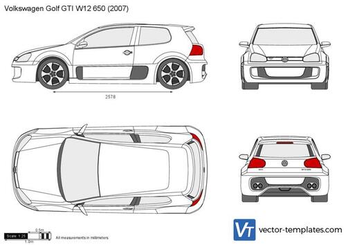 Volkswagen Golf GTI W12 650