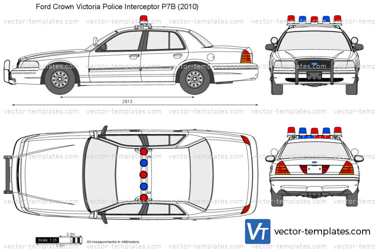 Ford Crown Victoria Police Interceptor P7B