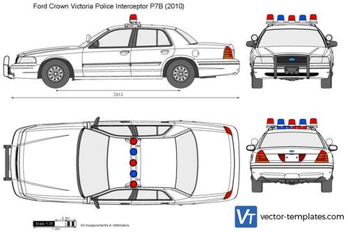 Ford Crown Victoria Police Interceptor P7B