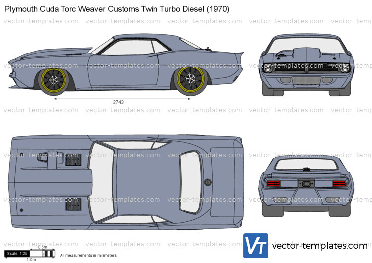 Plymouth Cuda Torc Weaver Customs Twin Turbo Diesel