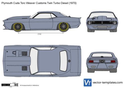 Plymouth Cuda Torc Weaver Customs Twin Turbo Diesel