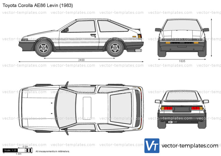 Toyota Corolla AE86 Levin