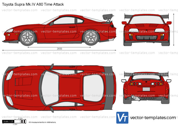 Toyota Supra Mk.IV A80 Time Attack