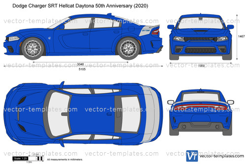 Dodge Charger SRT Hellcat Daytona 50th Anniversary