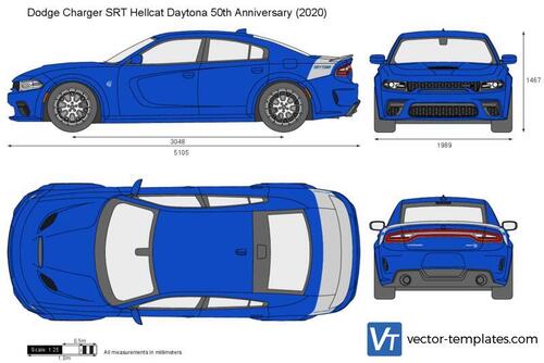 Dodge Charger SRT Hellcat Daytona 50th Anniversary