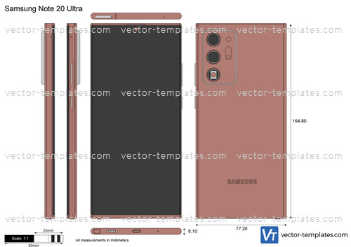 Templates Mobile phones and tablets Samsung Samsung Note 20 Ultra