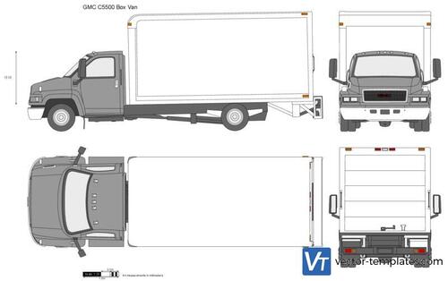 GMC C5500 Box Van