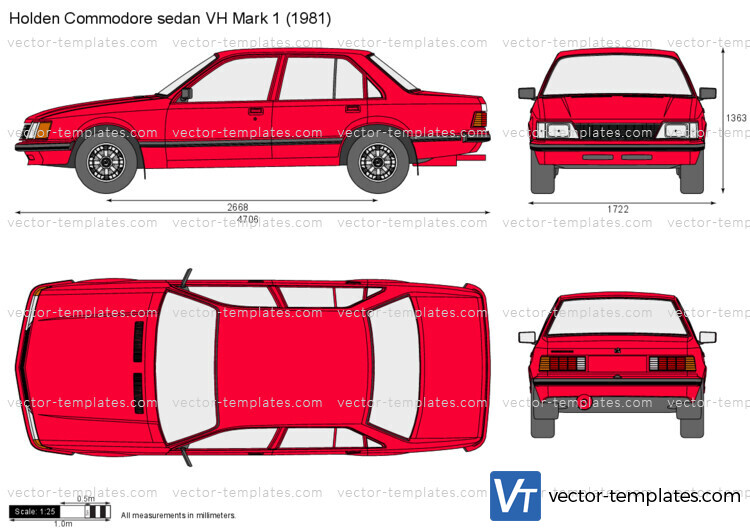 Holden Commodore sedan VH Mark 1