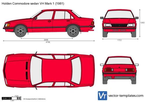 Holden Commodore sedan VH Mark 1