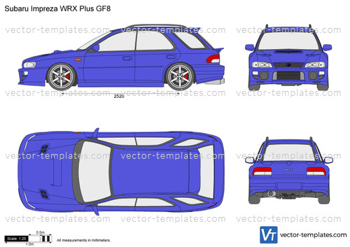 Subaru Impreza WRX Plus GF8