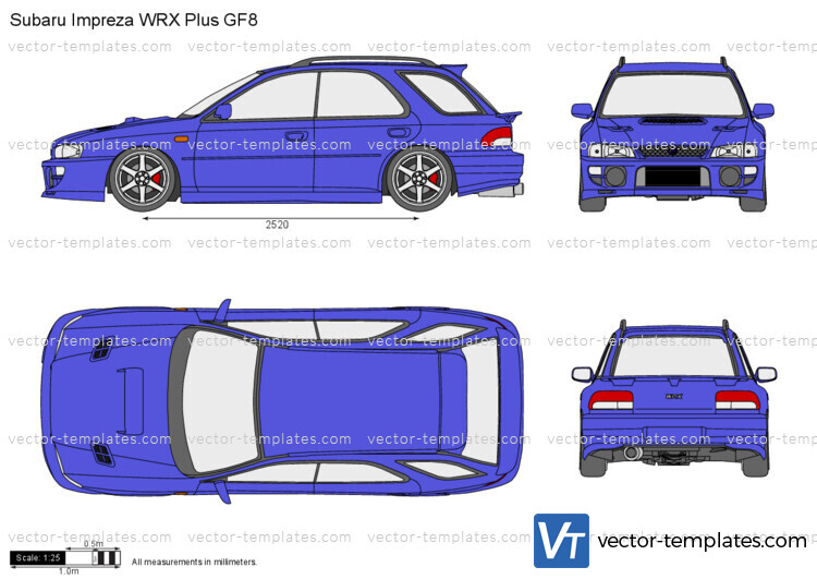 Subaru Impreza WRX Plus GF8