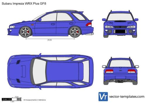 Subaru Impreza WRX Plus GF8