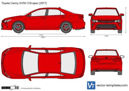 Toyota Camry XV50 CIS-spec