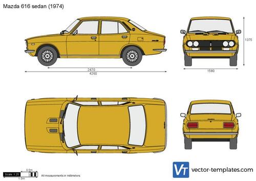 Mazda 616 sedan