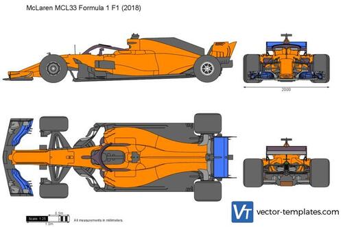 McLaren MCL33 Formula 1 F1