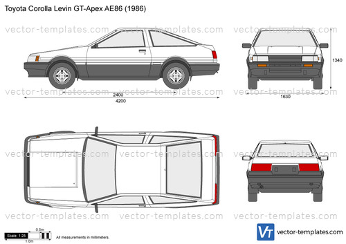 Toyota Corolla Levin GT-Apex AE86