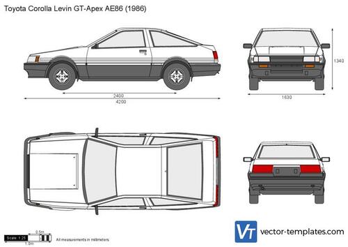 Toyota Corolla Levin GT-Apex AE86