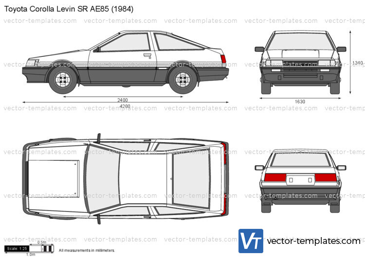 Toyota Corolla Levin SR AE85