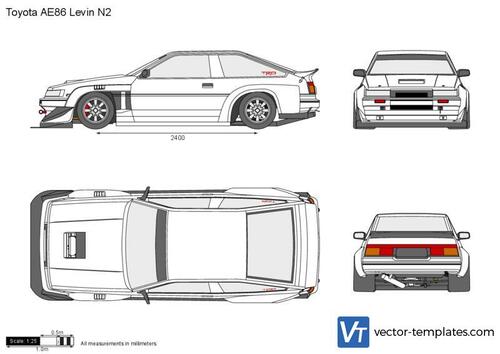 Toyota AE86 Levin N2