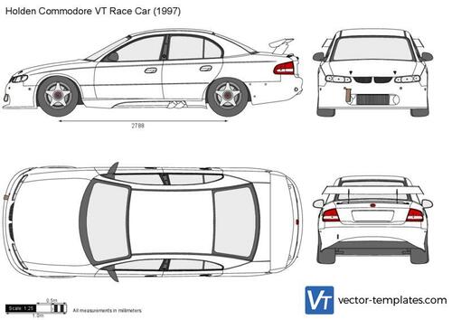 Holden Commodore VT Race Car