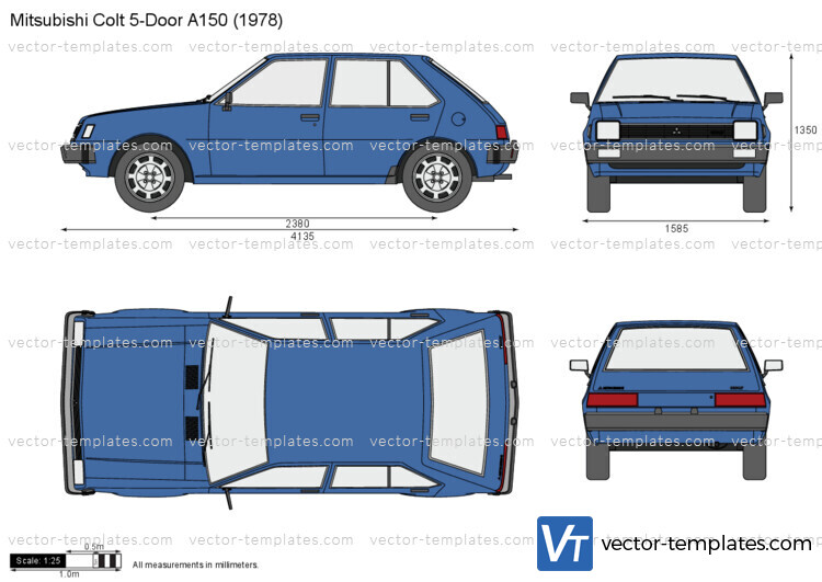 Mitsubishi Colt 5-Door A150