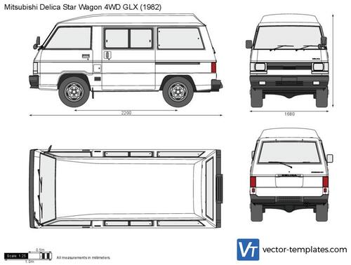 Mitsubishi Delica Star Wagon 4WD GLX