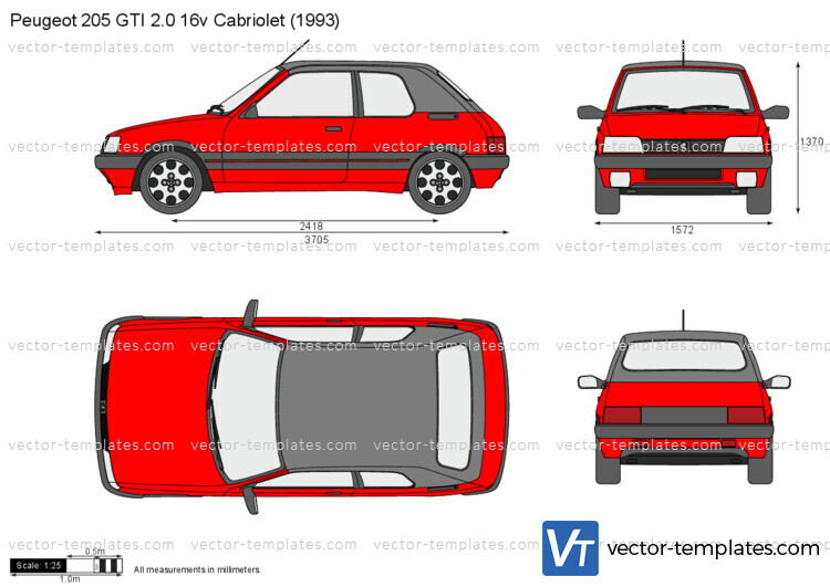 Peugeot 205 CTI 2.0 16v Cabriolet