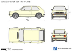 Volkswagen Golf GTI Mark 1 Typ 17