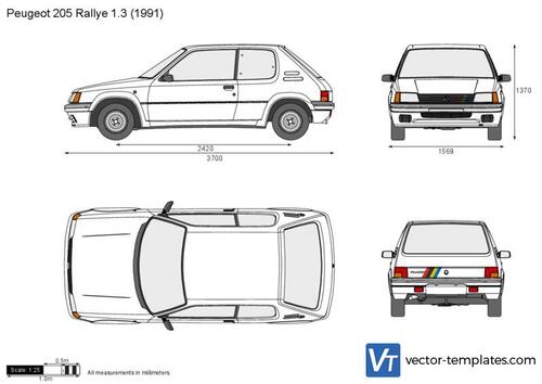 Peugeot 205 Rallye 1.3