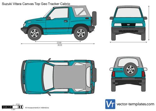 Suzuki Vitara Canvas Top Geo Tracker Cabrio