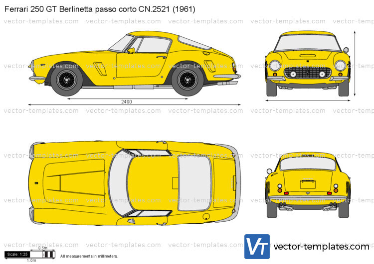 Ferrari 250 GT Berlinetta passo corto CN.2521